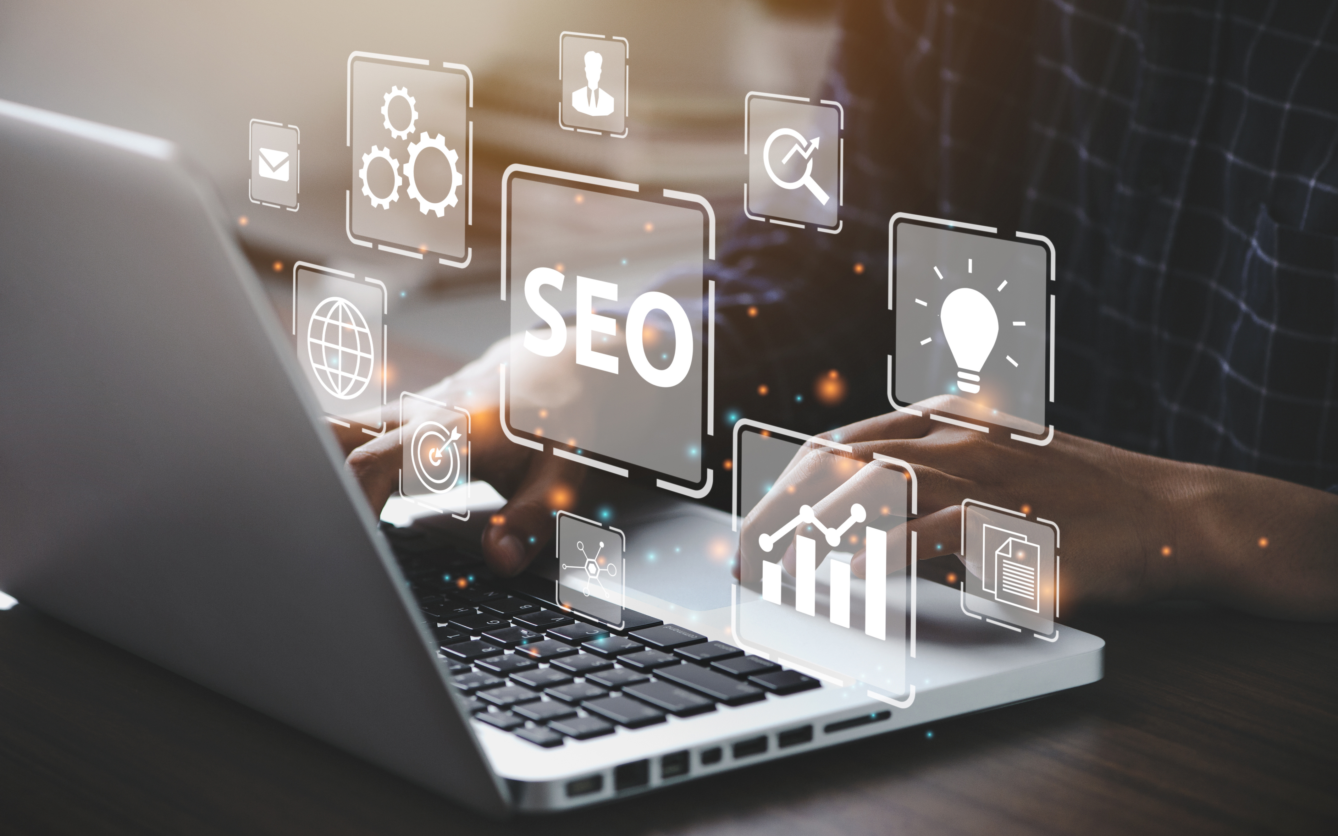 Man doing website design